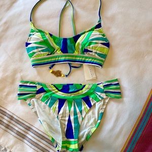 Trina Turk swim spa collection bikini size 6/8